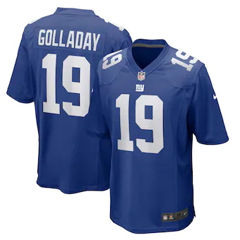 youth nike kenny golladay royal new york giants game jersey